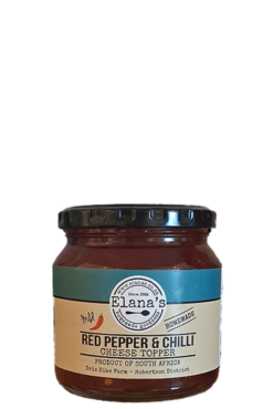 Elana's Red Pepper & Chilli - Cheese Topper 250ml